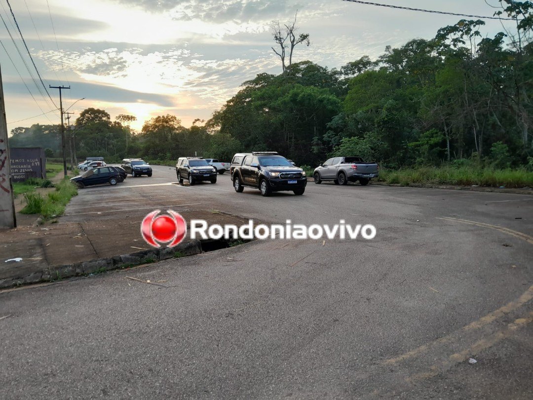 URGENTE: PF e PC realizam operação no condomínio Orgulho do Madeira 