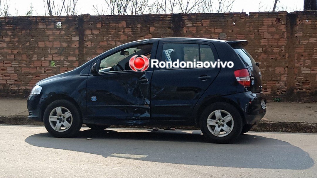 FORTE COLISÃO: Motociclista sofre grave acidente após colisão em carro na Jatuarana 