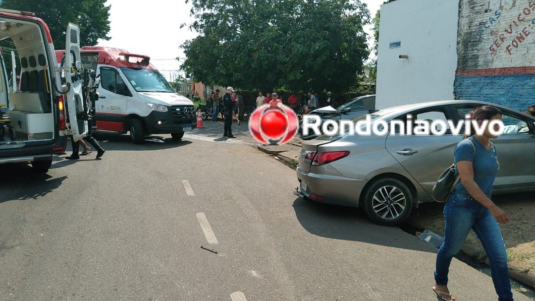 VÍDEO: Cinco pessoas sofrem ferimentos após colisão envolvendo três carros 