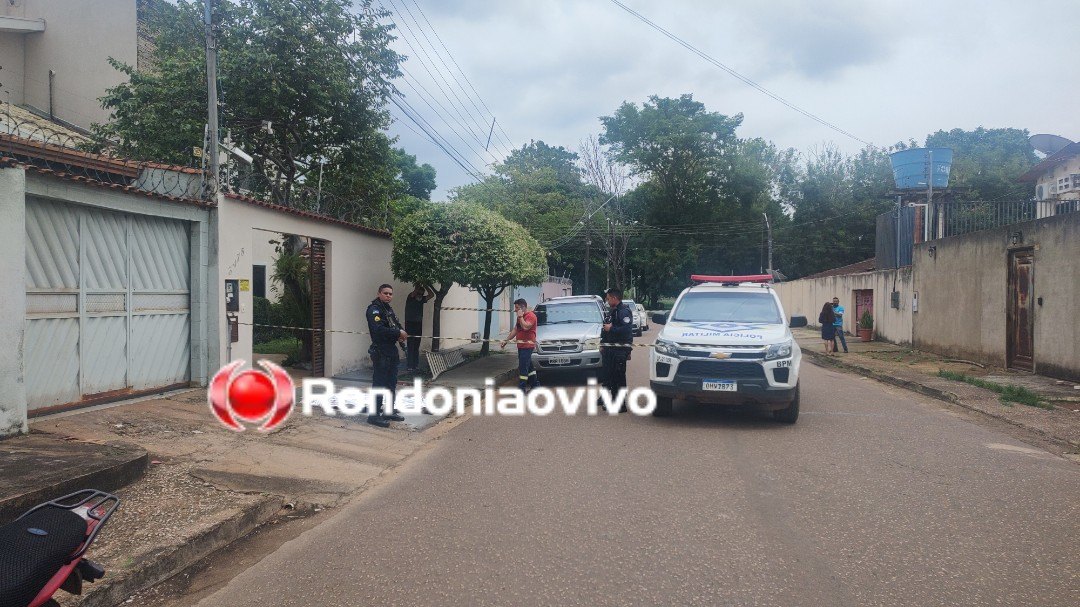 VÍDEO: Idoso morre após sofrer descarga elétrica e cair de escada em residência 