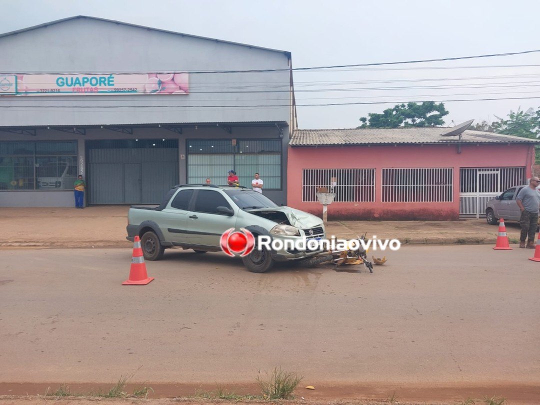 BATIDA FRONTAL: Mulher é socorrida com suspeita de traumatismo craniano após grave acidente 