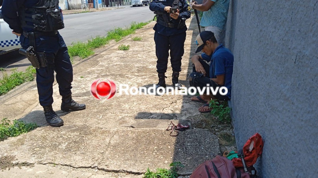 EM TEMPO REAL: Ladrão de moto é flagrado agindo em frente a emissora de TV - VÍDEO 