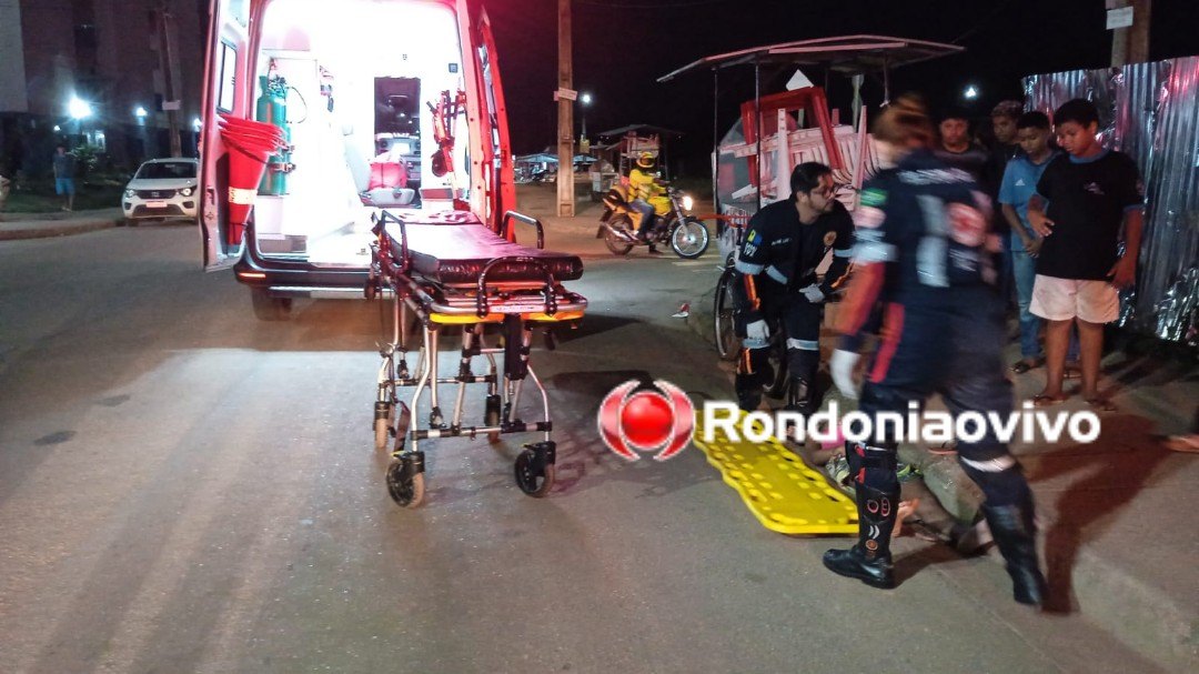 ORGULHO DO MADEIRA: Mulher é atropelada por carro e motorista foge sem prestar socorro 