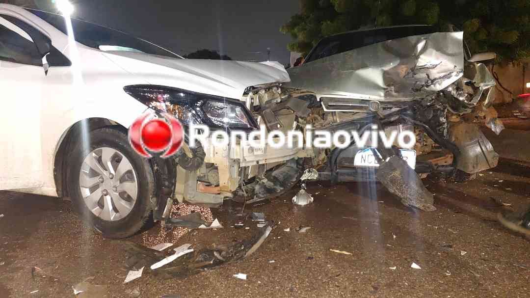 EMBRIAGUEZ: Gravíssimo acidente envolvendo três carros na zona Leste