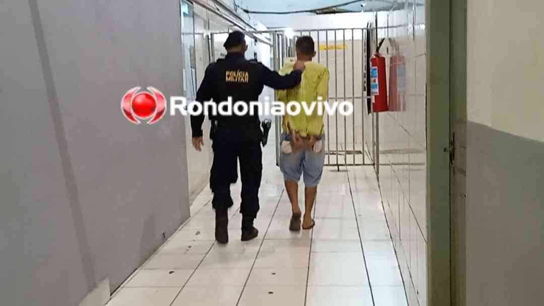 VÍDEO: Sargento da PM flagra roubo e prende ladrão que foi abandonado por comparsa