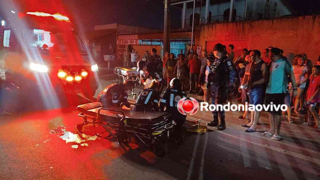 FRONTAL: Grave batida de frente entre carro e moto deixa casal ferido na Rio de Janeiro 