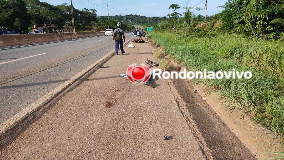TRÁGICO: Motociclista morreu ao tentar fazer retorno proibido na BR-364