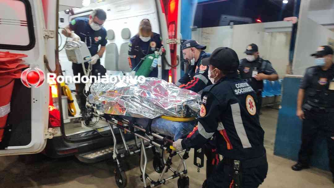 VÍDEO: Equipe do SAMU tenta salvar mulher atropelada pela própria caminhonete