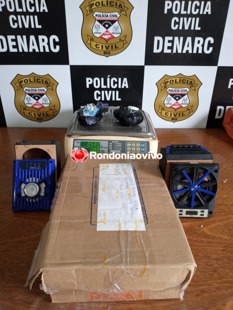 INDO PARA O MARANHÃO: Denarc faz operação com cães nos Correios e apreende droga avaliada em R$ 20 mil