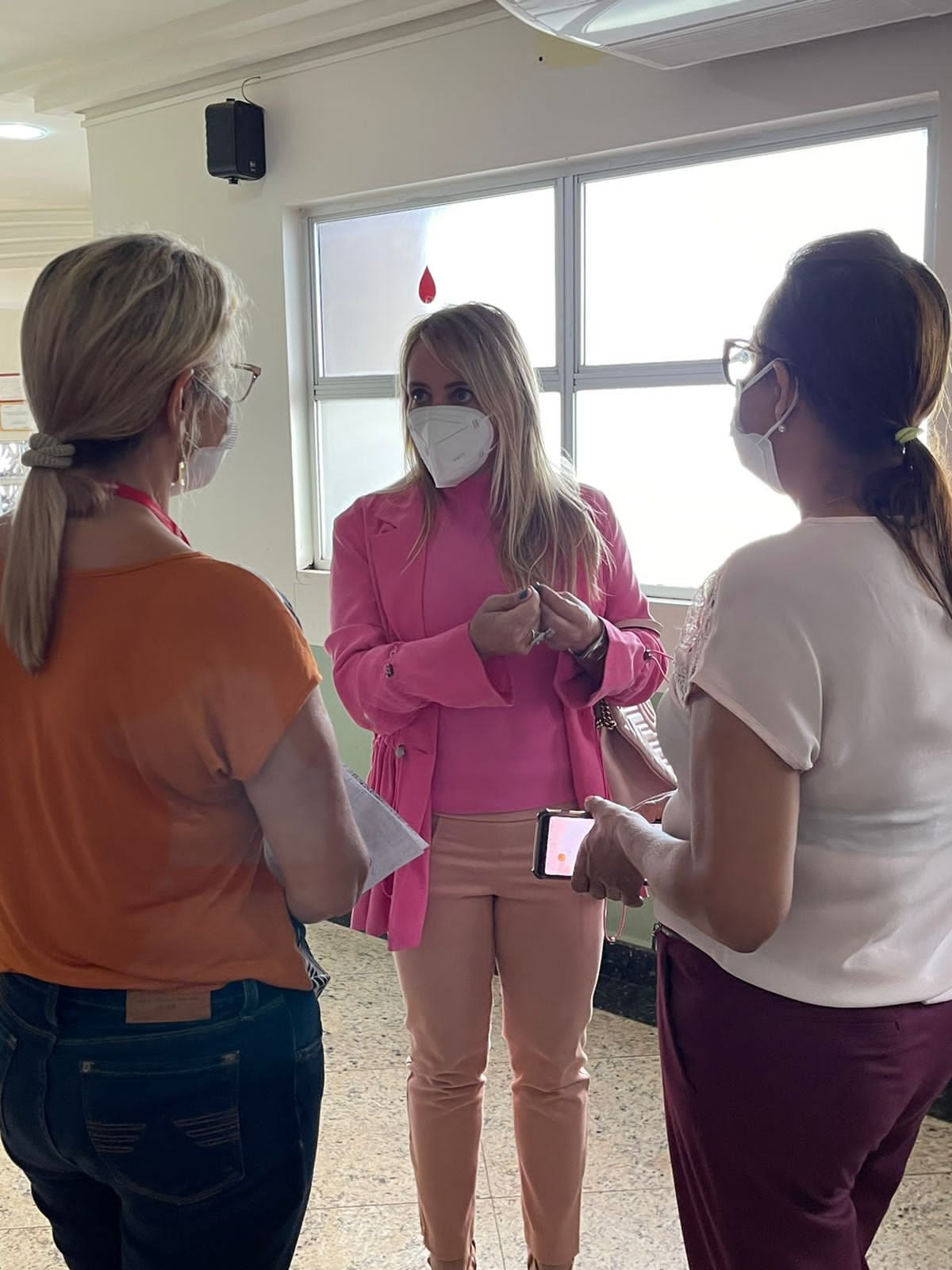 NA CAPITAL: Ieda Chaves faz doação de sangue e consegue doadores para a Fhemeron