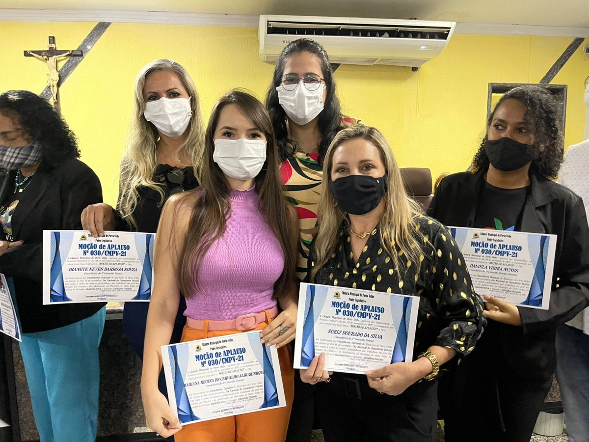 RECONHECIMENTO: Conselheiros Tutelares recebem homenagem do vereador Edimilson Dourado