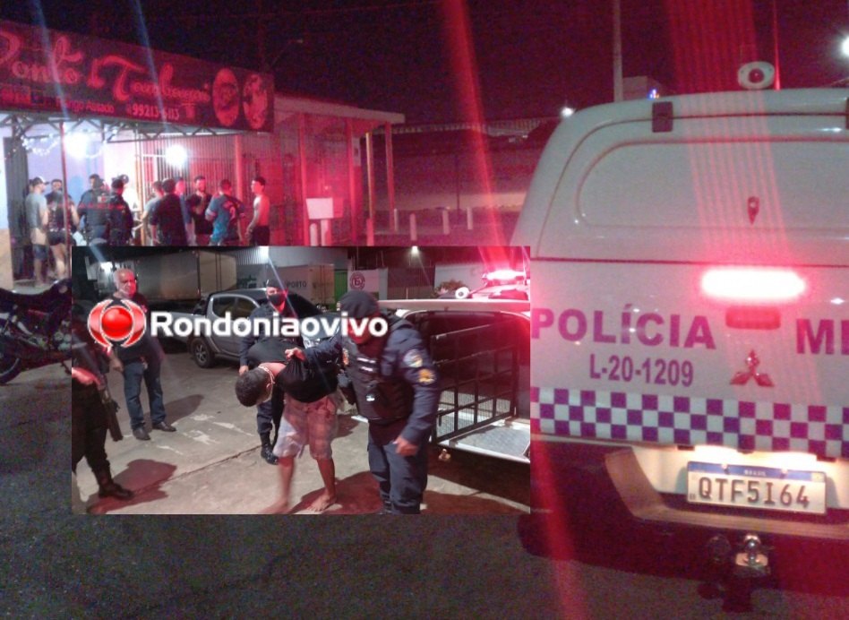 TENSÃO - VÍDEO: Bandido mantém família refém após roubo em restaurante