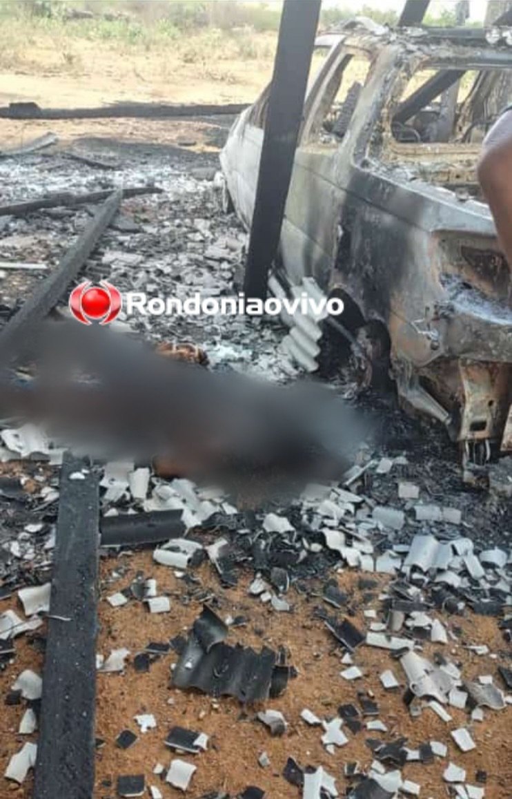 CRUELDADE: Fazendeiro é morto e tem corpo carbonizado junto com veículo