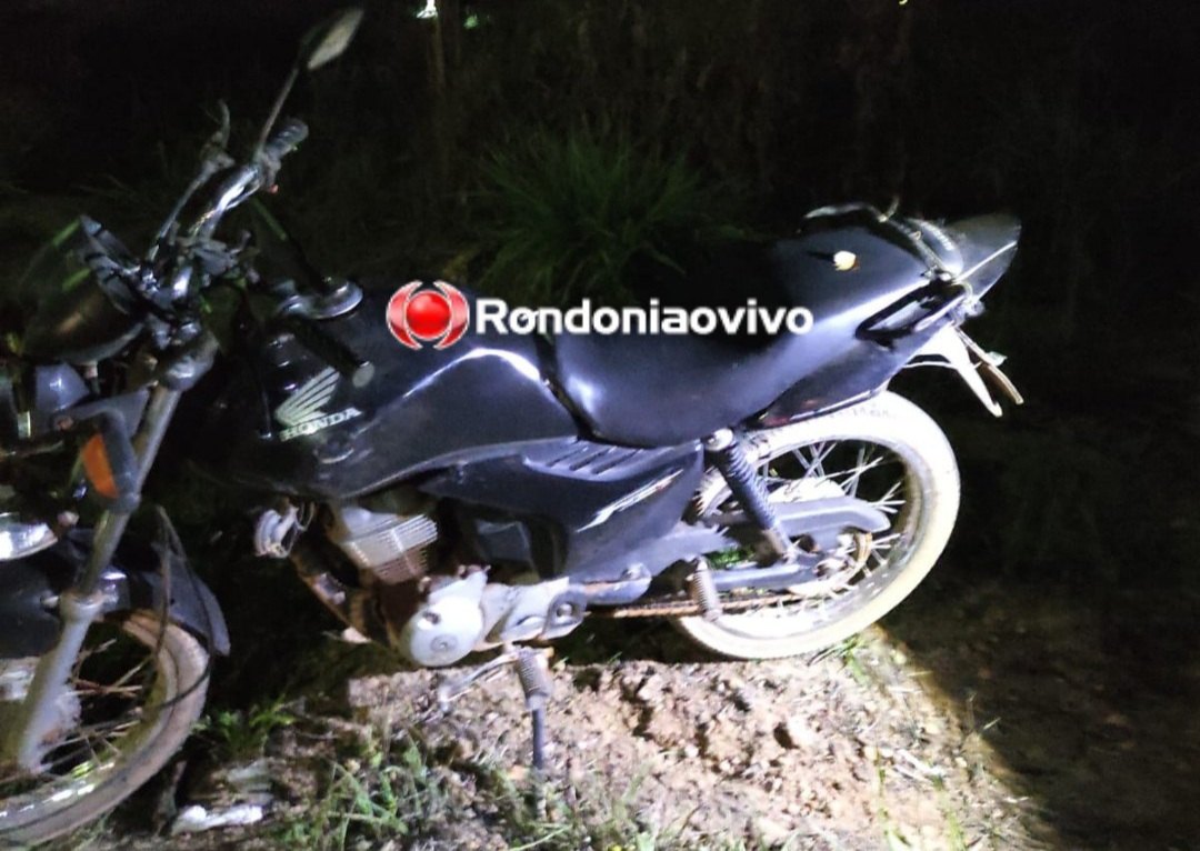 CERCO MONTADO: Criminosos fogem para mata após tentativa de latrocínio em roubo de motocicleta