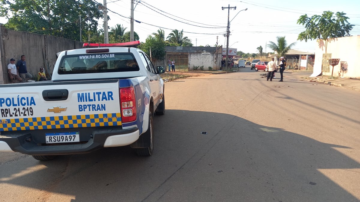 GRAVÍSSIMO: Vídeo mostra acidente que deixou cabeleireiro com perna dilacerada