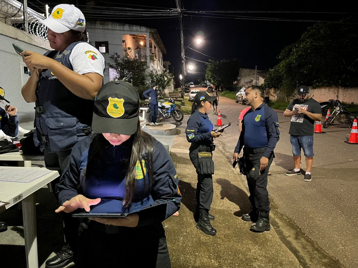 LEI SECA: Operação multa 142 motoristas por embriaguez na direção em Rondônia 