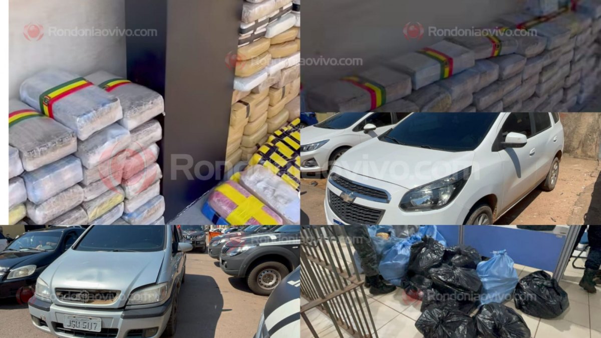 COMBATE AO TRÁFICO: Taxistas são presos com grande quantidade de entorpecentes na BR-364 