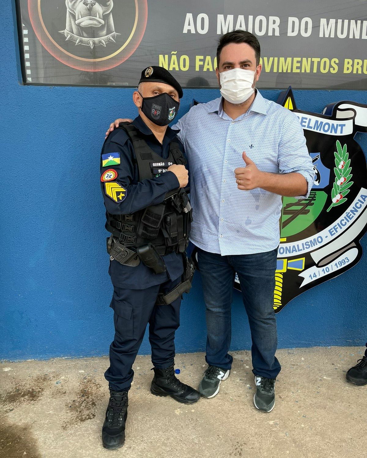 FORMATURA: Leo Moraes participa de passagem de comando do 5º Batalhão da PM