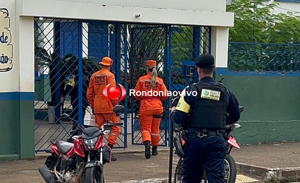 VÍDEO: Bombeiros e PM são acionados após briga generalizada em escola