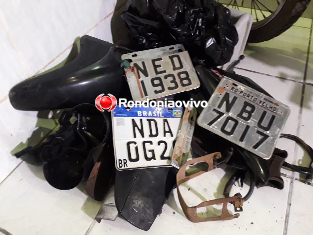 CLONAGENS: PM desarticula bando que roubava, adulterava e vendia motos no site OLX