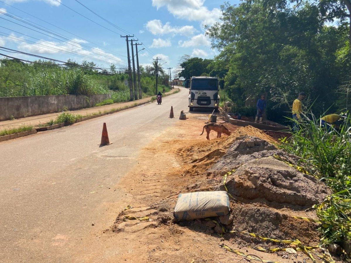ZONA SUL: Semob realiza manutenção em boca de lobo a pedido do vereador Edmilson Dourado