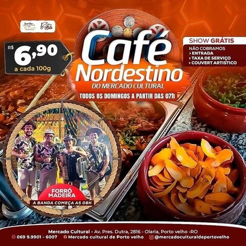 EVENTO: Dia do nordestino será comemorado neste domingo no Mercado Cultural