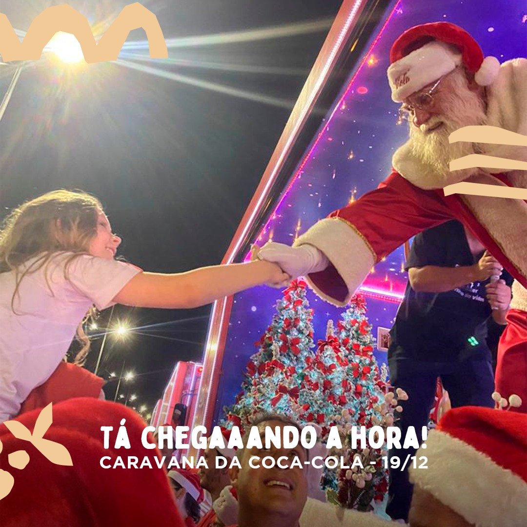 É HOJE: Caravana de Natal da Coca-Cola visita Porto Velho nesta terça (19)