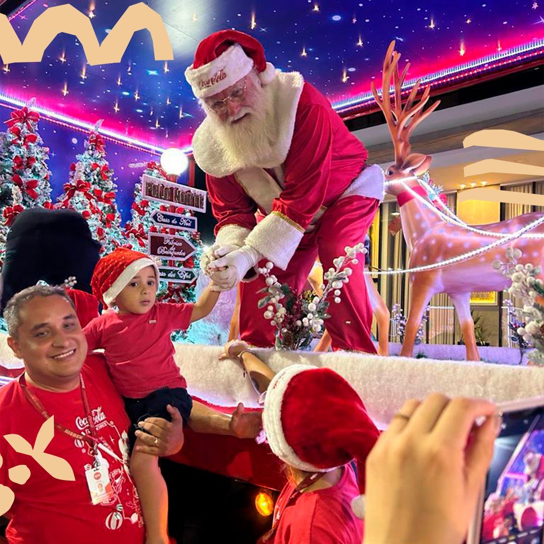 É HOJE: Caravana de Natal da Coca-Cola visita Porto Velho nesta terça (19)