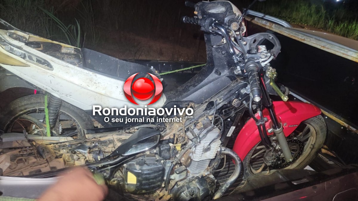 CASCALHEIRA: PM localiza desmanche de motos em área de mata na zona Leste de Porto Velho