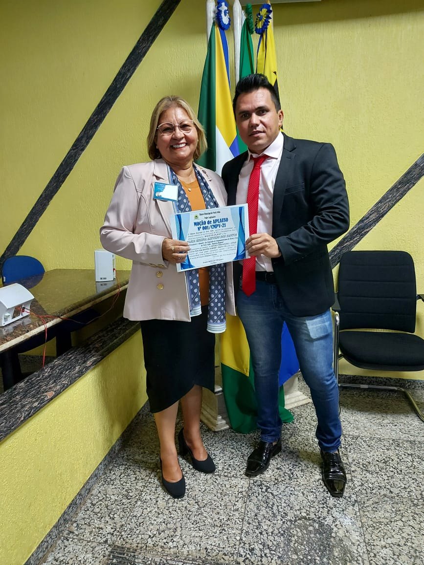 MOÇÃO DE APLAUSOS: Vereador Edimilson Dourado homenageia Rotary Club de Porto Velho