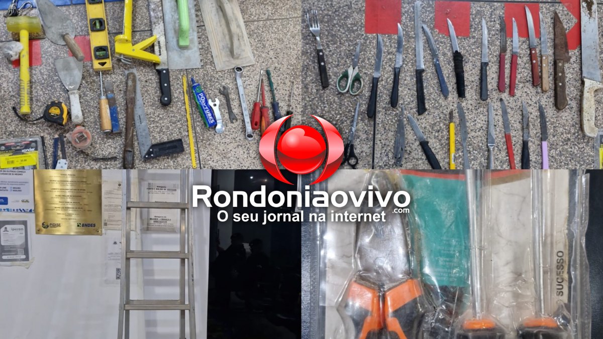 PROCURA-SE O DONO: Várias ferramentas sem procedência são apreendidas por equipe do 1° BPM