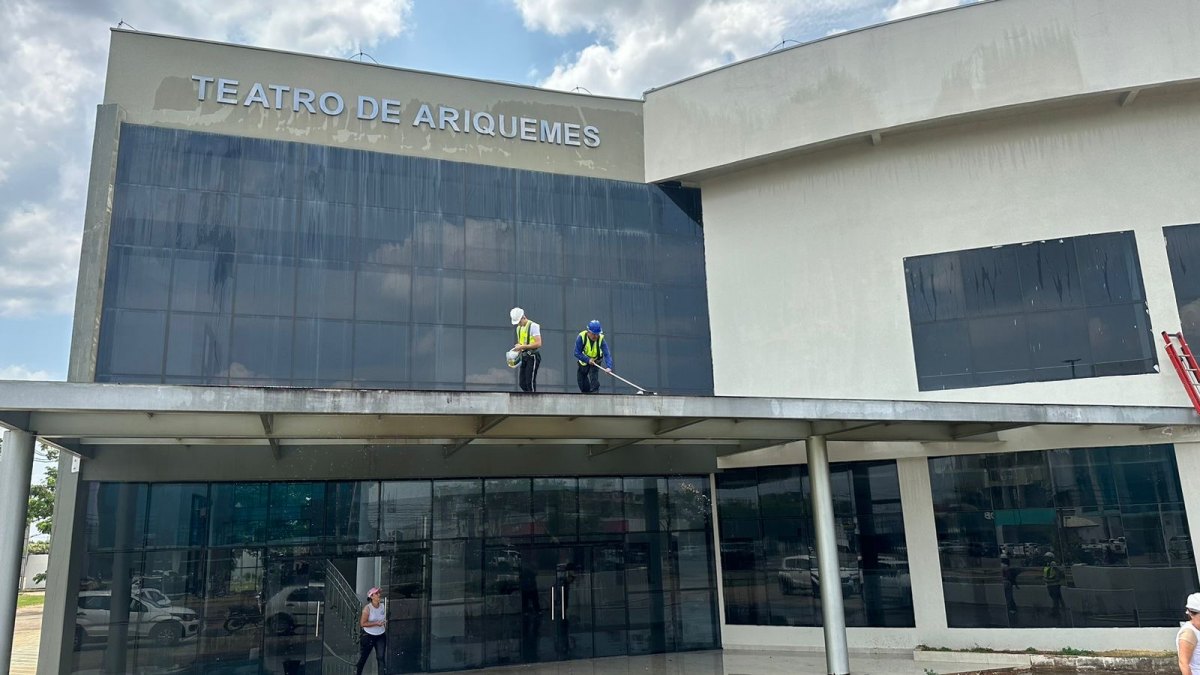 RETA FINAL: O Teatro Estadual de Ariquemes já tem previsão de abertura para janeiro de 2025
