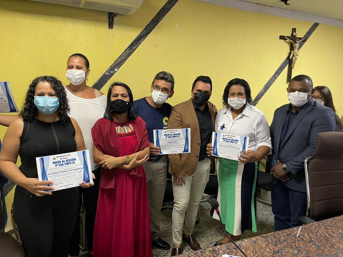 RECONHECIMENTO: Conselheiros Tutelares recebem homenagem do vereador Edimilson Dourado