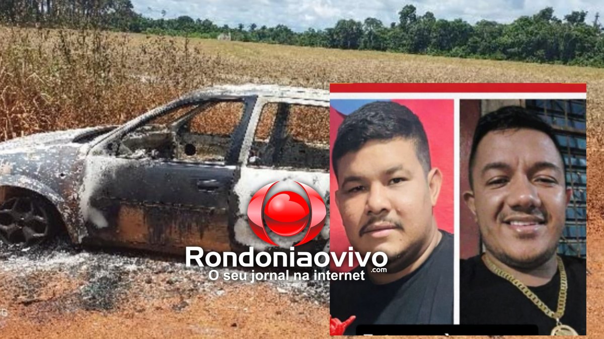 NO CÓRREGO: Corpos de amigos desaparecidos foram jogados de ribanceira