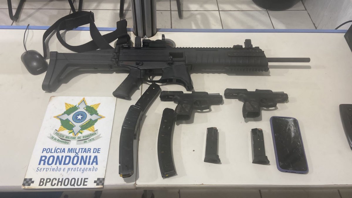 ORGANIZAÇÃO CRIMINOSA: Troca de tiros com bandidos fortemente armados acaba com um baleado 