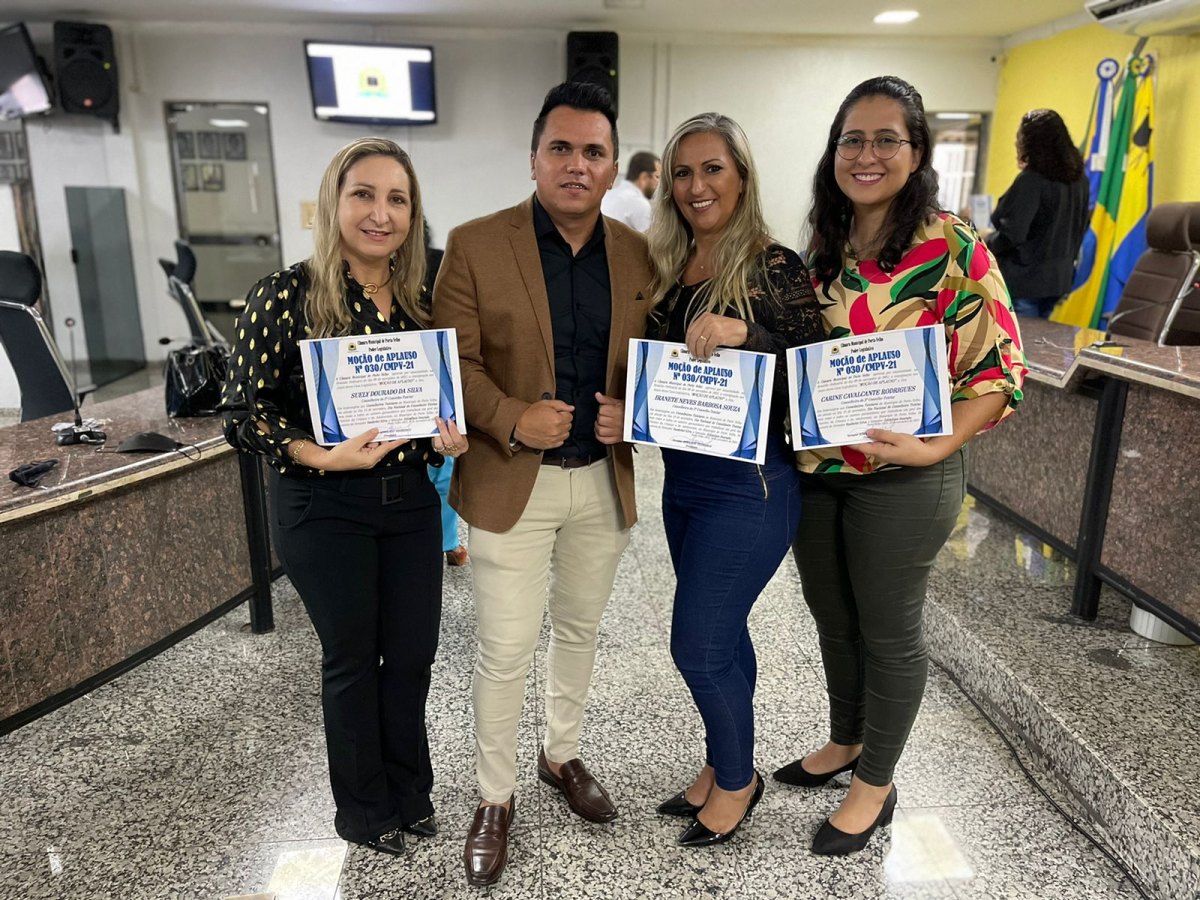 RECONHECIMENTO: Conselheiros Tutelares recebem homenagem do vereador Edimilson Dourado