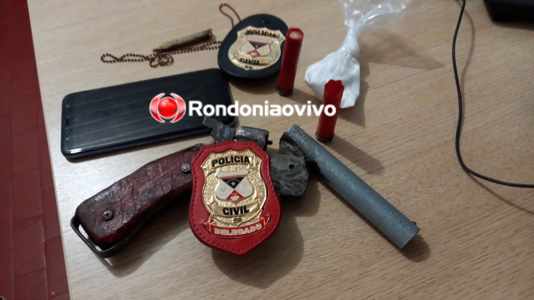 RAMAL MARAVILHA: Homicídios prende foragido que matou amigo durante festa regada a droga