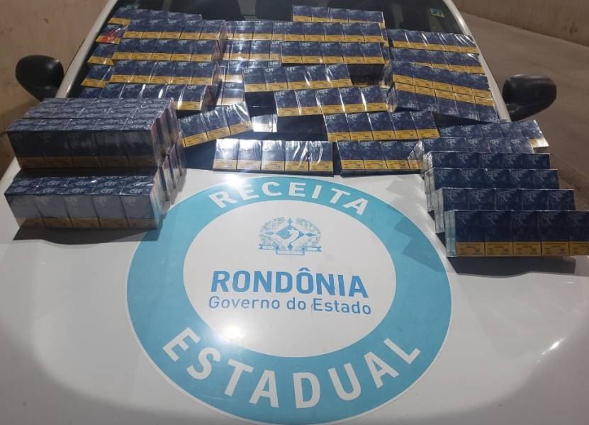 NA BR-364: PRF apreende carga milionária de cigarros que vinha de São Paulo para PVH