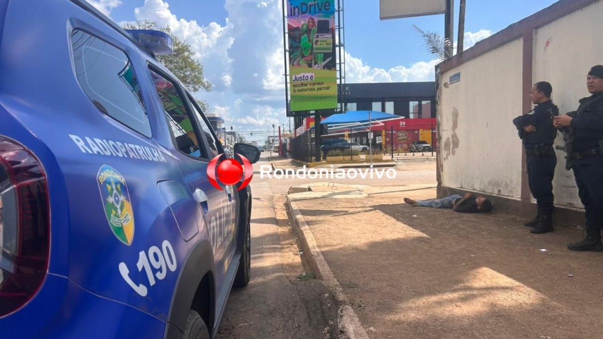 ESPANCADO: Homem é submetido a disciplina por criminosos próximo da rodoviária