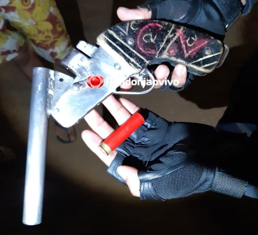 ARMA DE FACÇÃO: Policial penal é preso por assalto e com drogas na zona Leste de Porto Velho