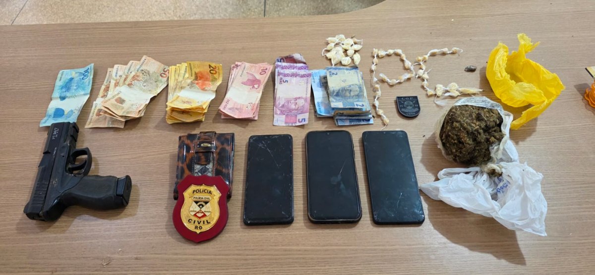 TRÁFICO: Casal é preso com mais de 230 quilos de drogas