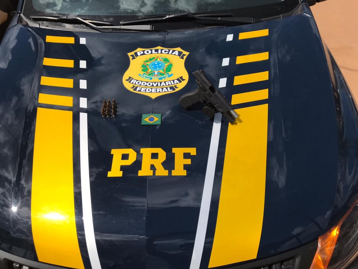 No 1º semestre, PRF apreendeu uma arma de fogo a cada 72 horas em Rondônia