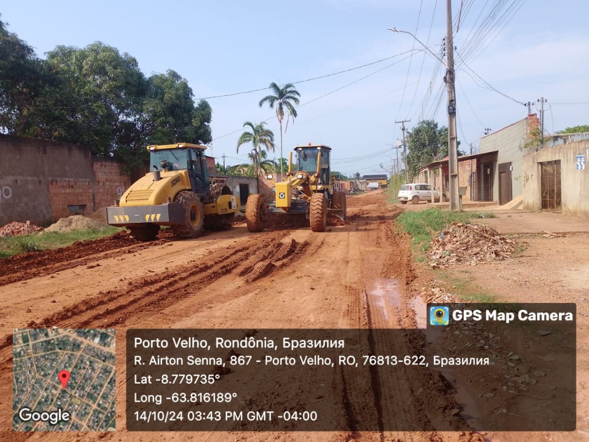 EDWILSON NEGREIROS: Vereador solicita limpeza e patrolamento de ruas do Bairro Porto Cristo em Porto Velho