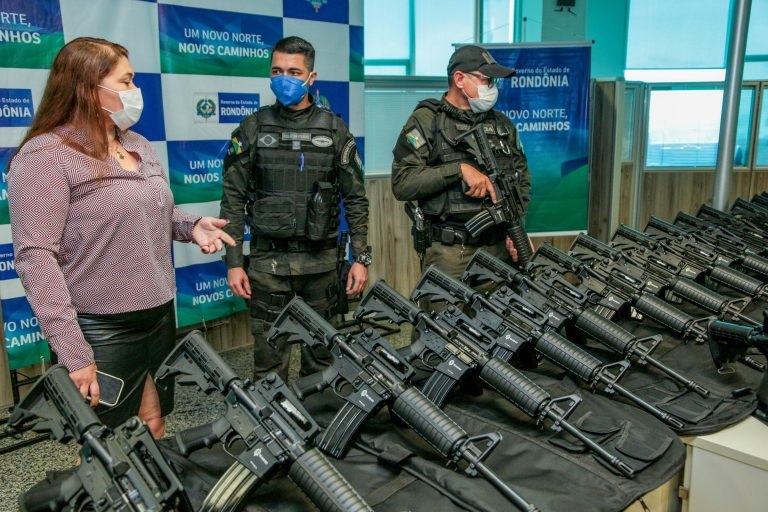 POLÍCIA PENAL: Parceria de Governo de RO e dep. Anderson Pereira garante aquisição de armas