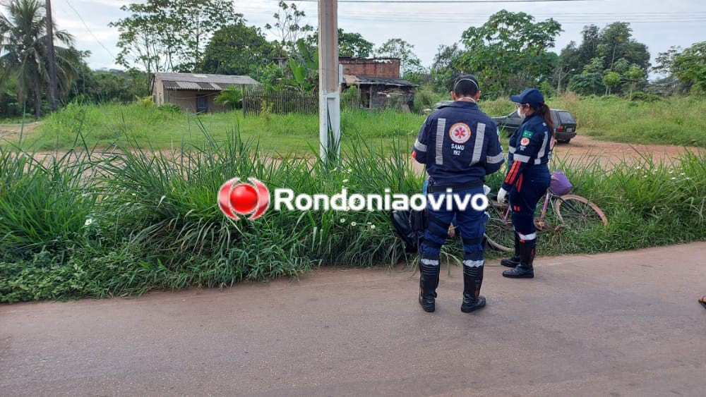 COLISÃO: Acidente na cabeceira da ponte do rio Madeira deixa motociclista ferido 