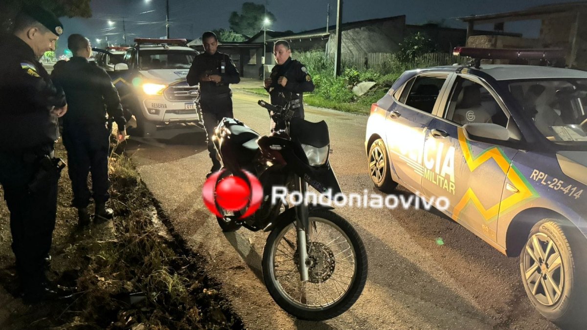 ROLEZINHO: Dupla é flagrada com duas motos roubadas após perseguição policial 