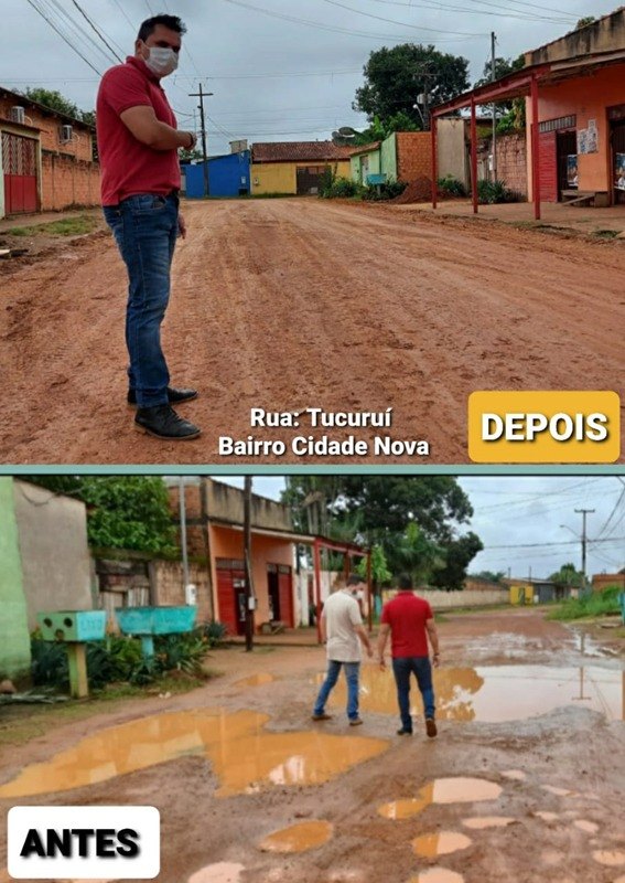 VEREADOR: Edimilson Dourado acompanha atendimento de seus pedidos no Bairro Cidade Nova