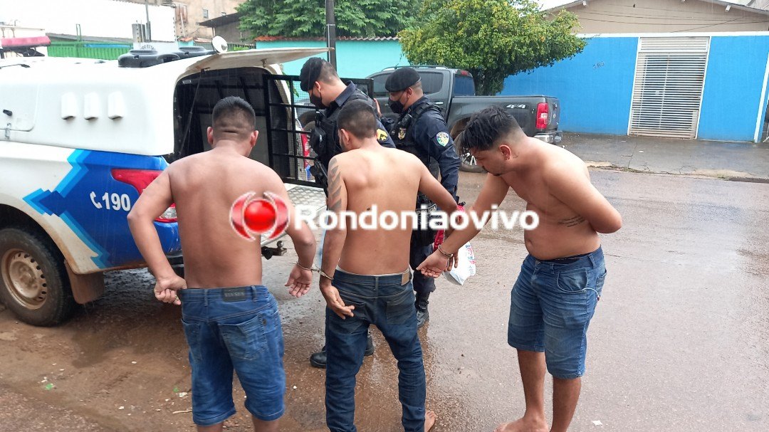 BOCA DE FUMO: Denúncia de roubo leva PM prender trio com um quilo de droga e dinheiro falso