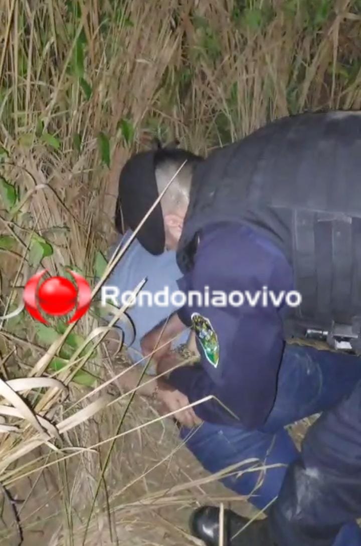ESPAÇO ALTERNATIVO:  Foragidos correm para o mato, mas são presos por equipe do sgt Machado 