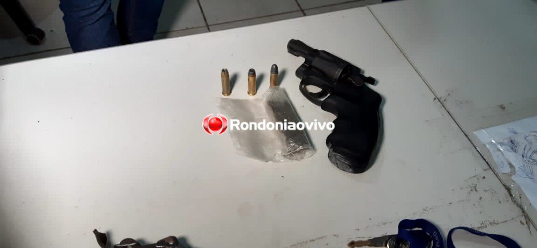 ORGULHO DO MADEIRA: Apenado e mulher são presos com droga, arma e moto roubada após fuga